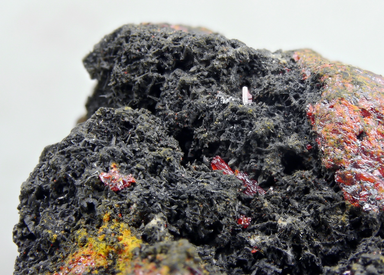 Realgar On Native Arsenic