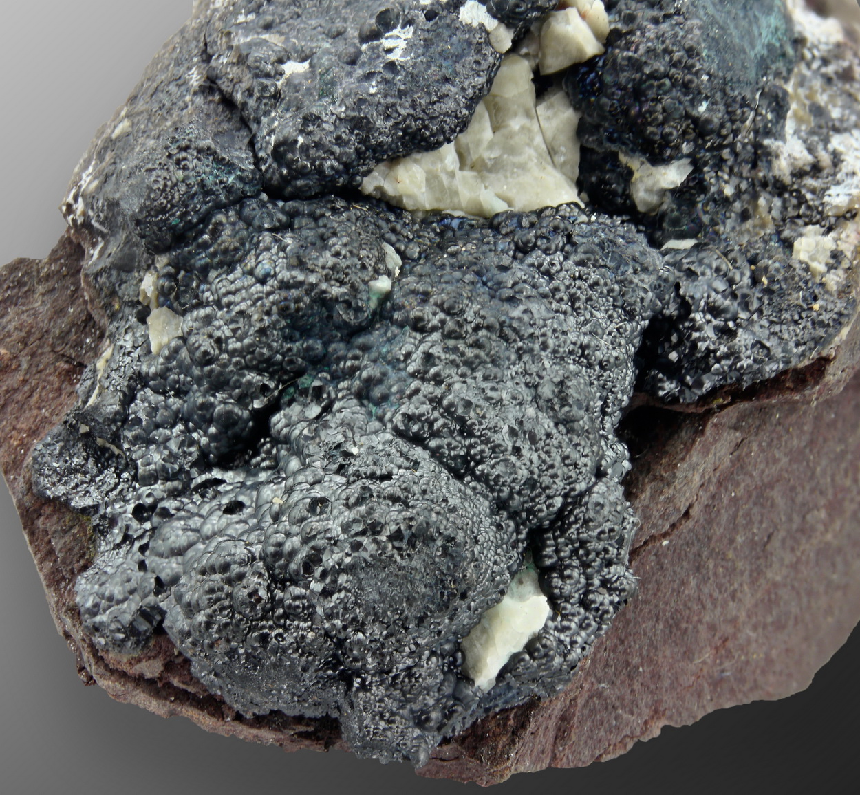 Pitchblende & Calcite