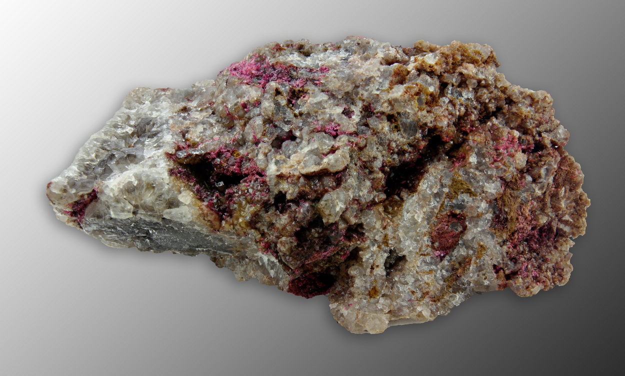 Roselite On Quartz