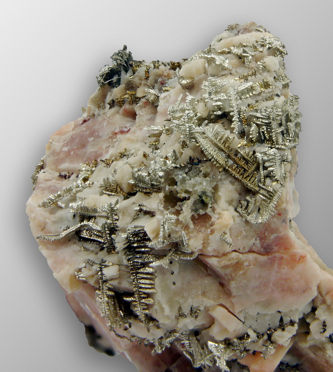 Native Silver & Baryte