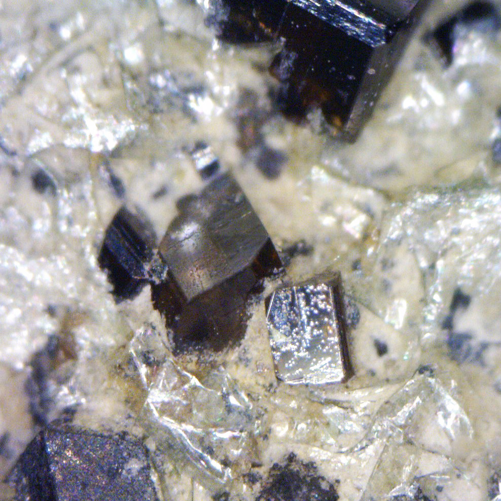 Perovskite & Vesuvianite & Magnetite