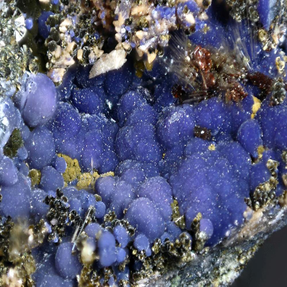 Phosphosiderite & Strunzite & Hureaulite & Rockbridgeite