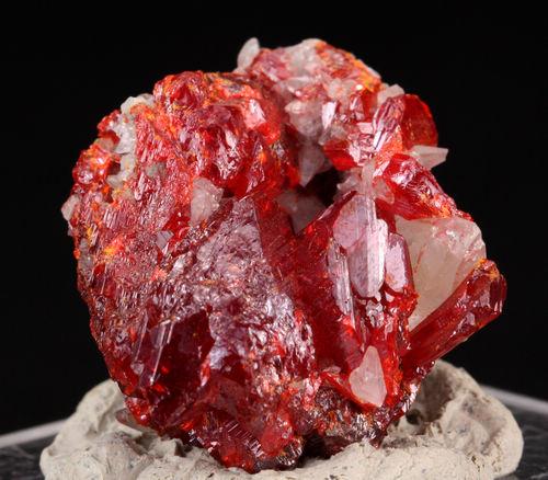 Realgar & Calcite