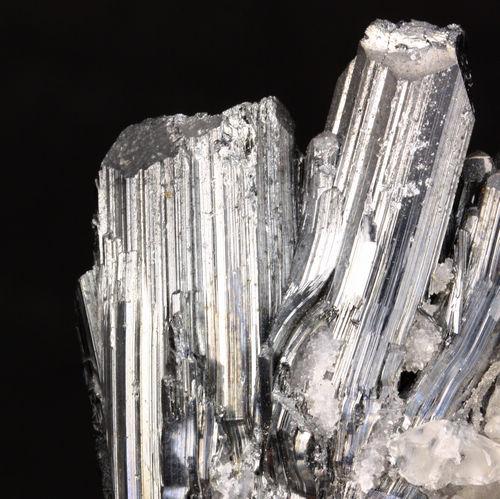 Stibnite & Calcite