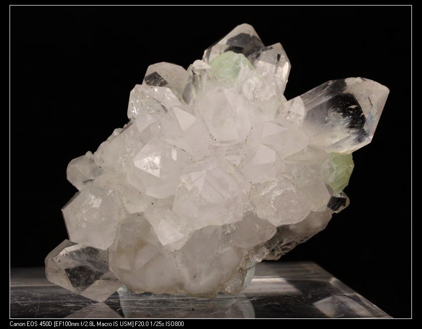 Quartz & Prehnite