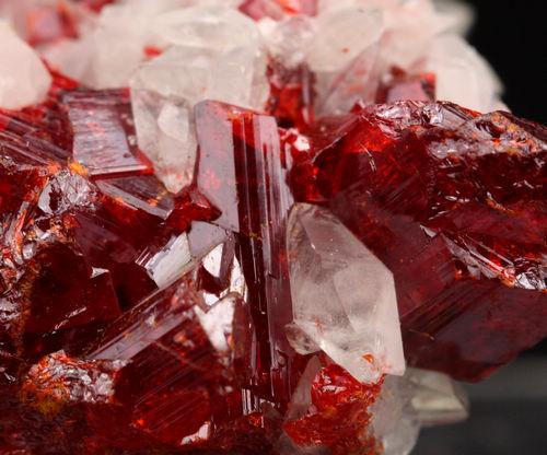 Realgar & Calcite