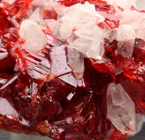 Realgar & Calcite