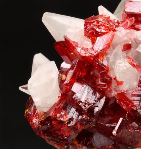 Realgar & Calcite