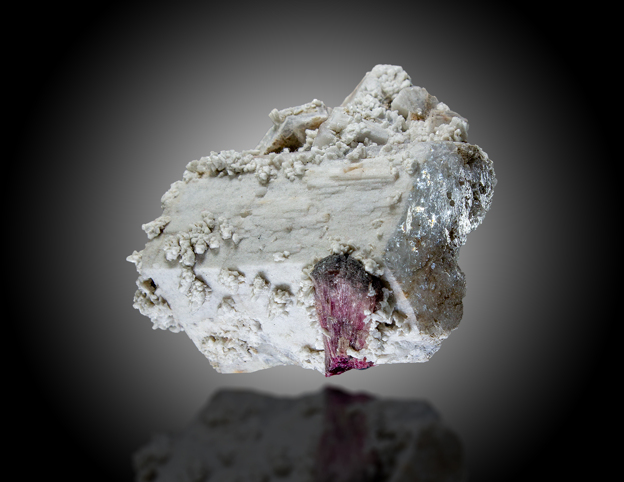 Elbaite & Feldspar