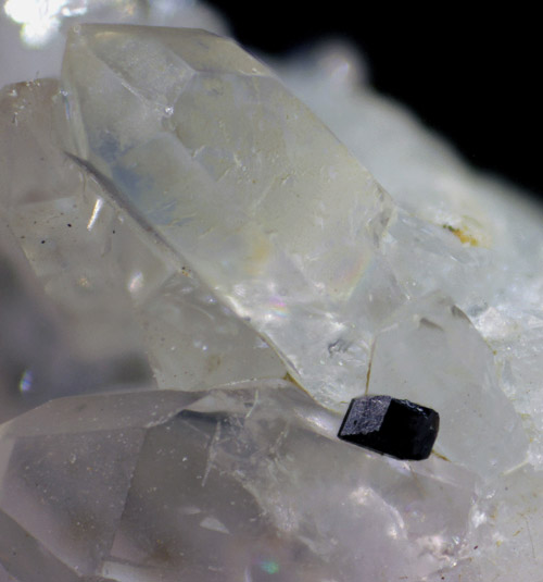 Babingtonite On Quartz