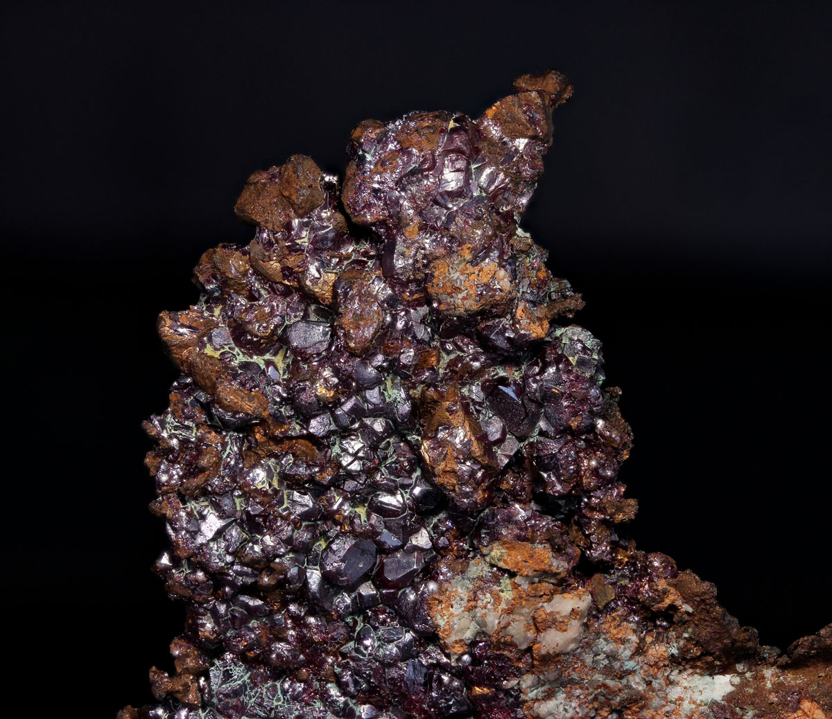 Cuprite On Native Copper