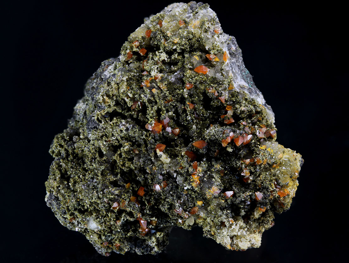 Vauquelinite & Chromian Wulfenite