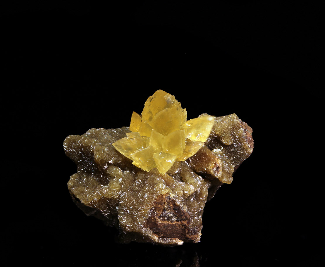 Calcite On Siderite