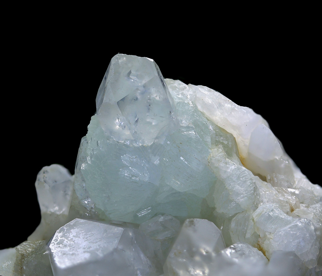 Prehnite & Quartz