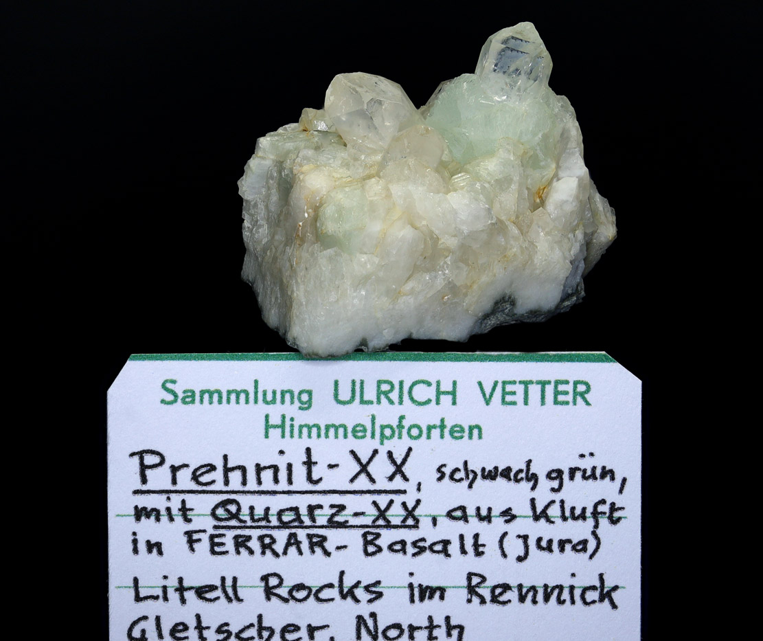 Prehnite & Quartz