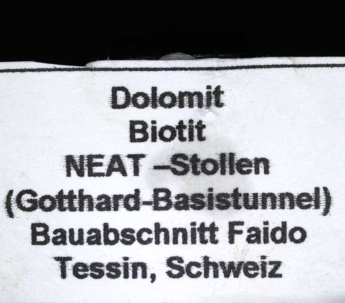 Dolomite & Biotite