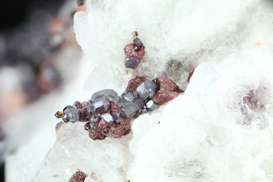 Cuprite Copper & Calcite