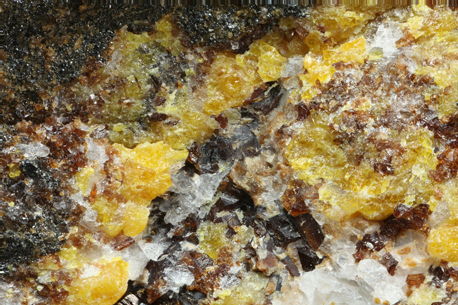 Berzeliite & Diopside Var Schefferite