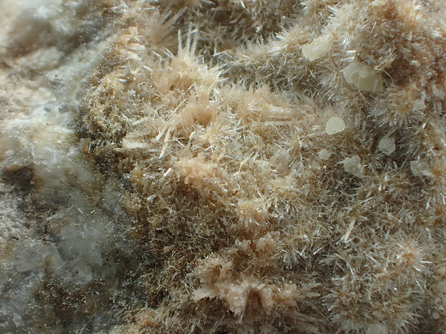 Ewaldite & Natrolite