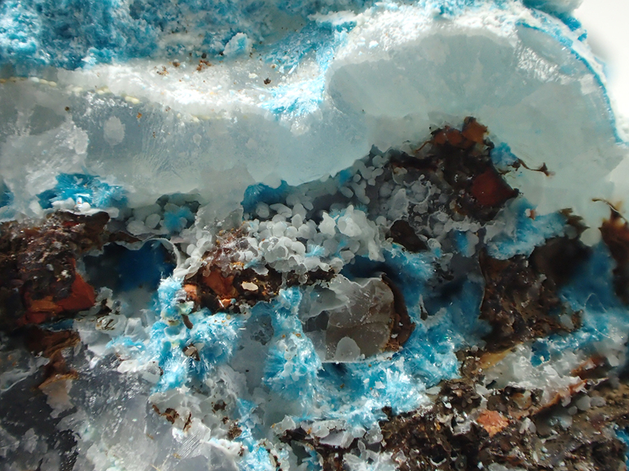 Zincowoodwardite & Serpierite