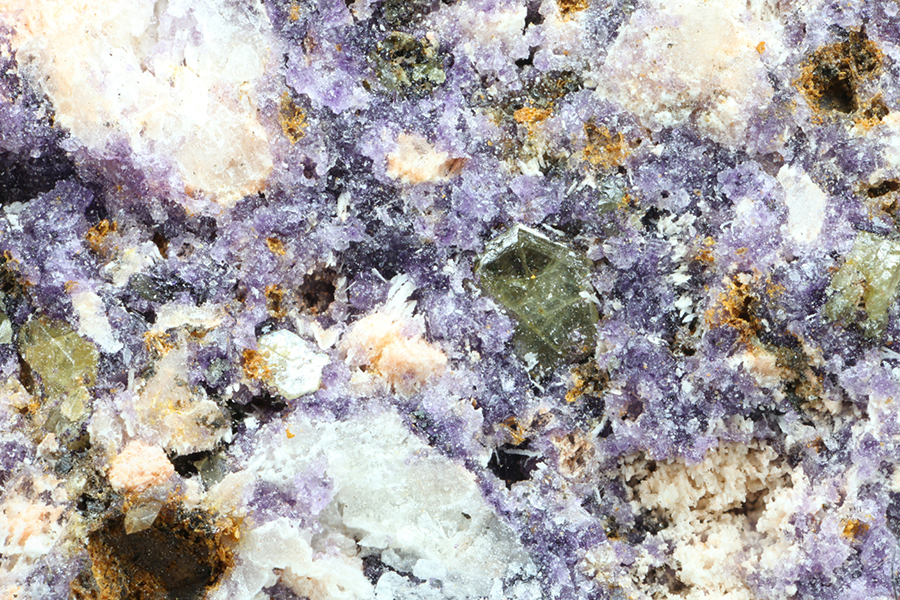 Bastnäsite-(Ce) & Fluorite