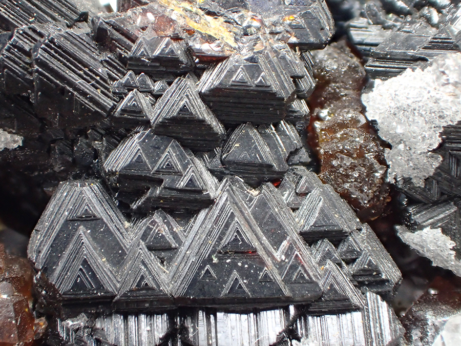 Sphalerite Andradite & Galena