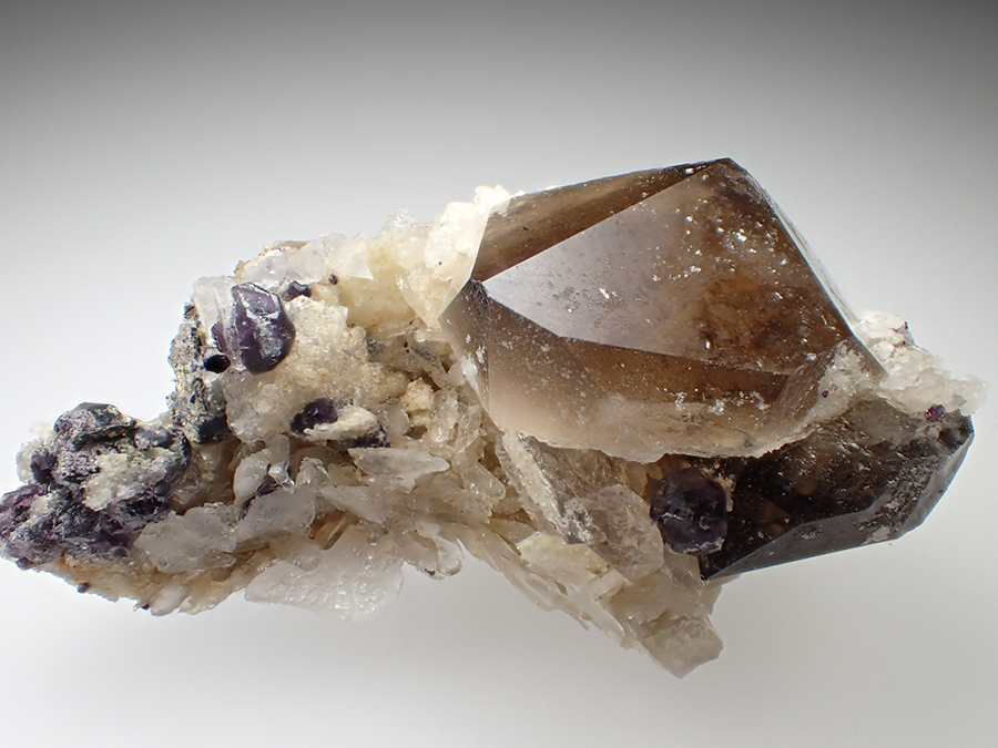 Smoky Quartz & Fluorite