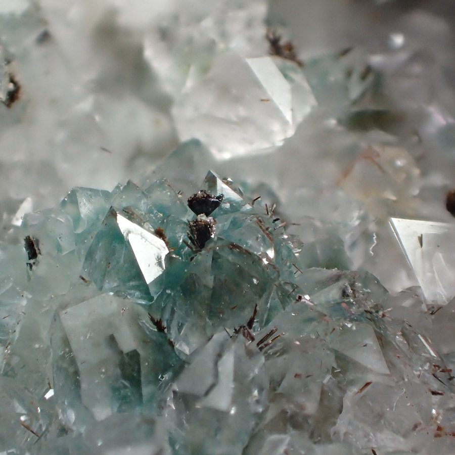 Celadonite Goethite & Quartz