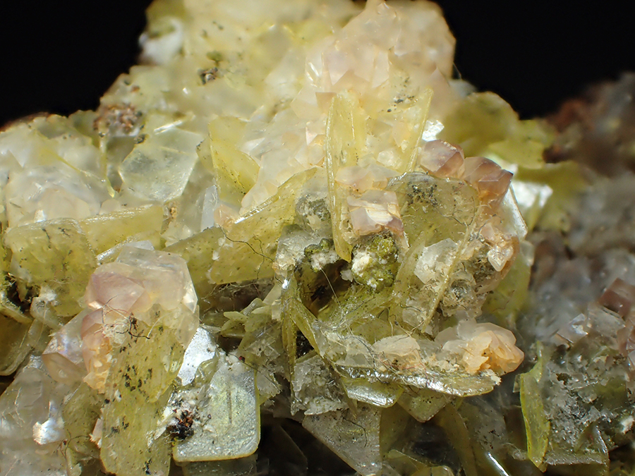 Wulfenite & Calcite