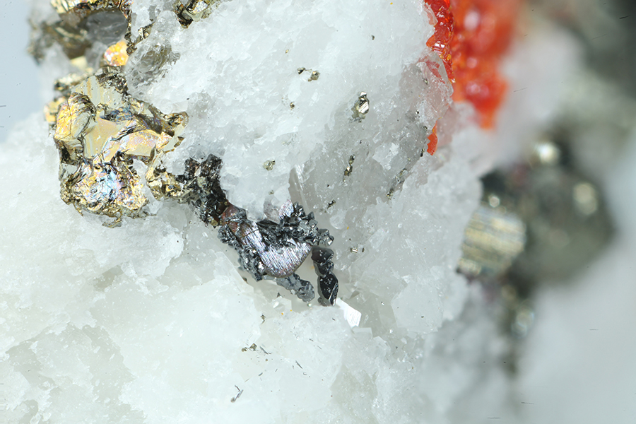 Hatchite Realgar & Pyrite