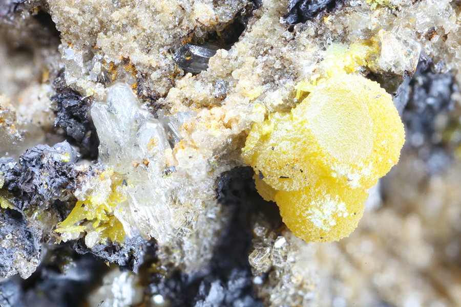 Mimetite Cerussite & Galena