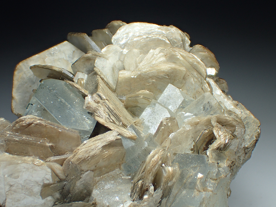 Aquamarine & Muscovite