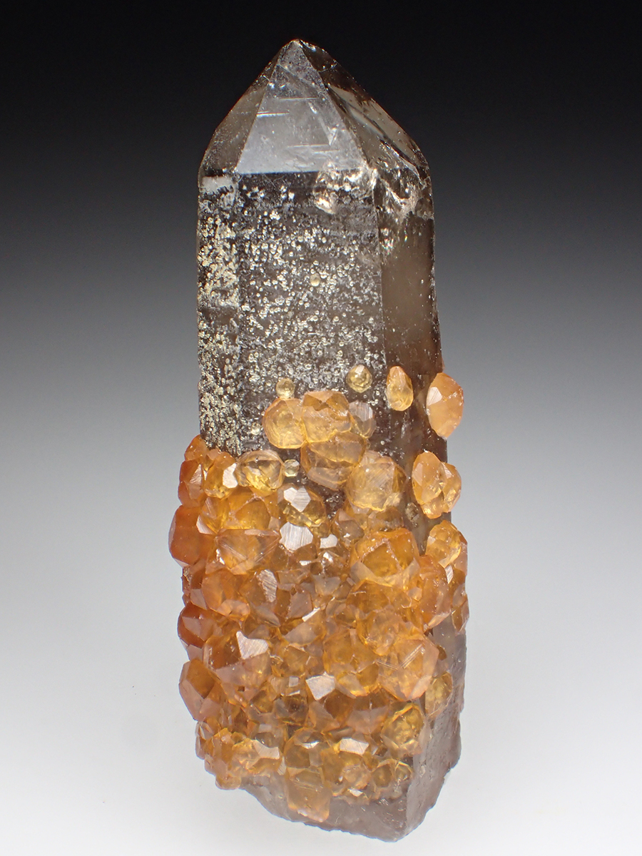 Spessartine & Smoky Quartz