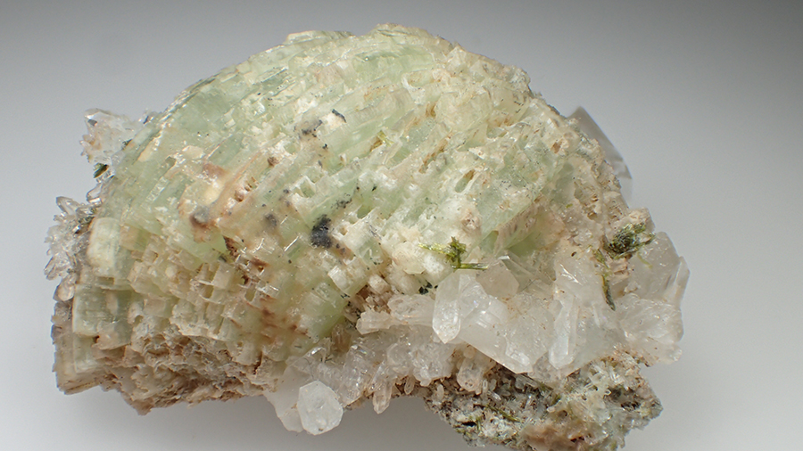 Prehnite & Quartz