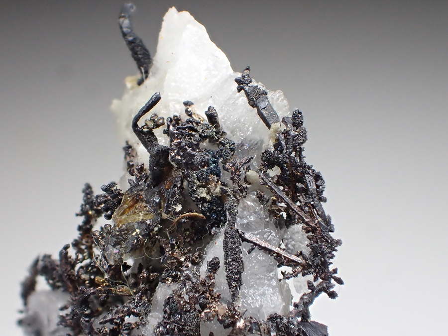 Native Silver Calcite & Sphalerite