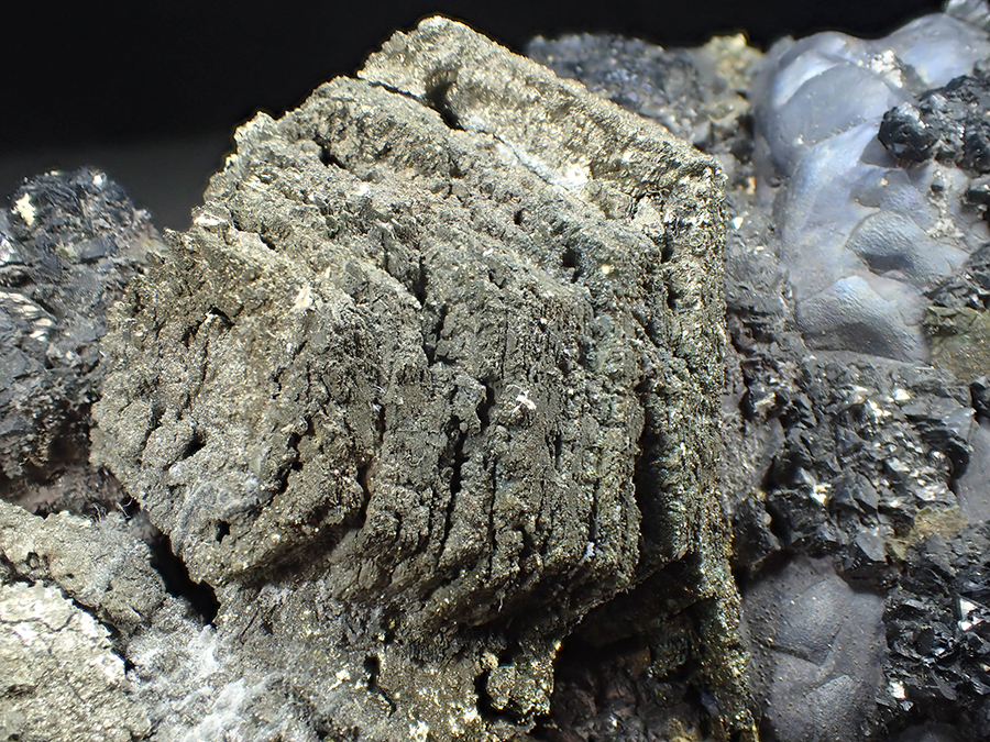 Marcasite Psm Pyrrhotite With Galena & Sphalerite