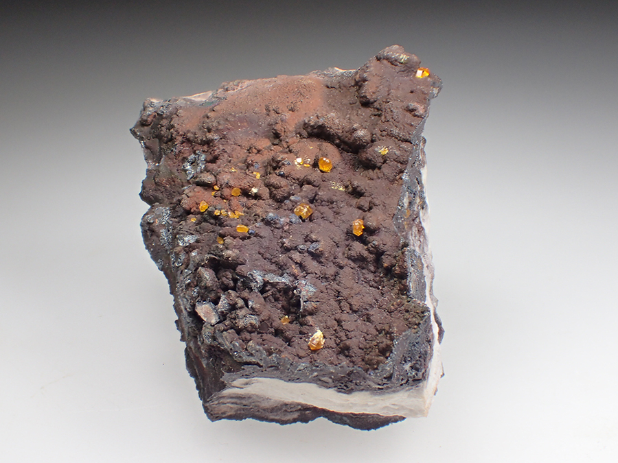 Wulfenite & Hematite