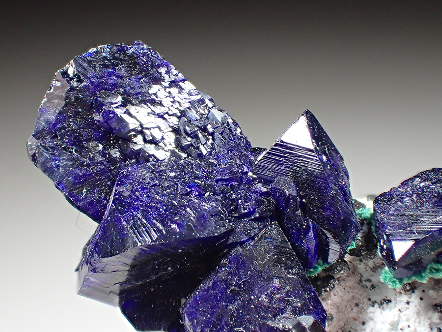 Azurite & Dickite