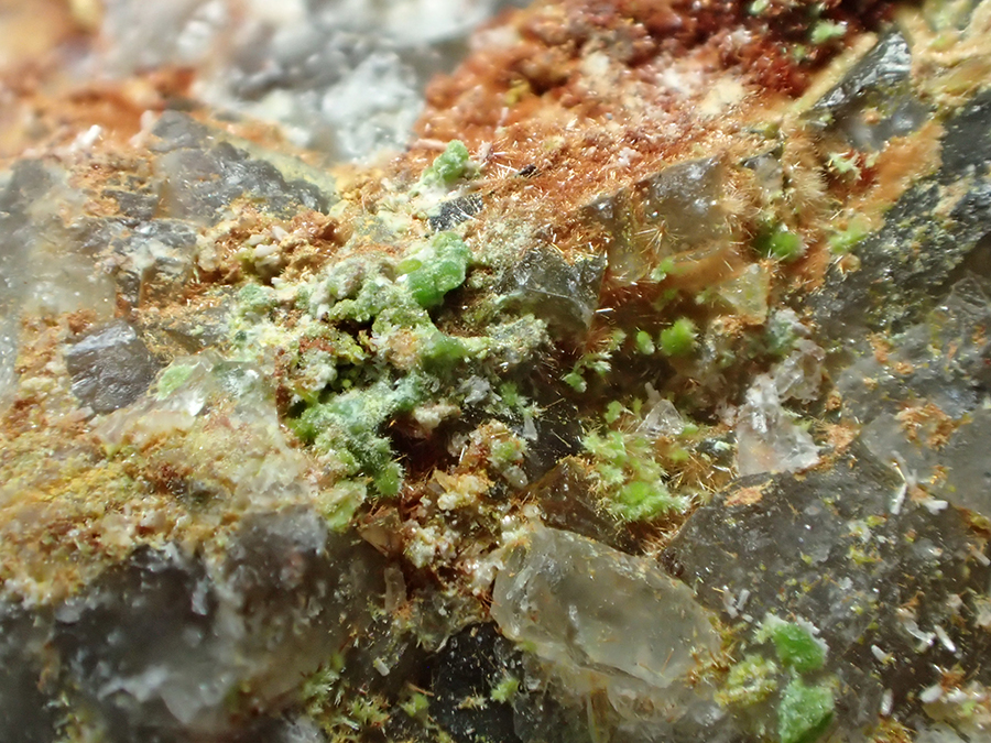 Carminite Beudantite & Conichalcite