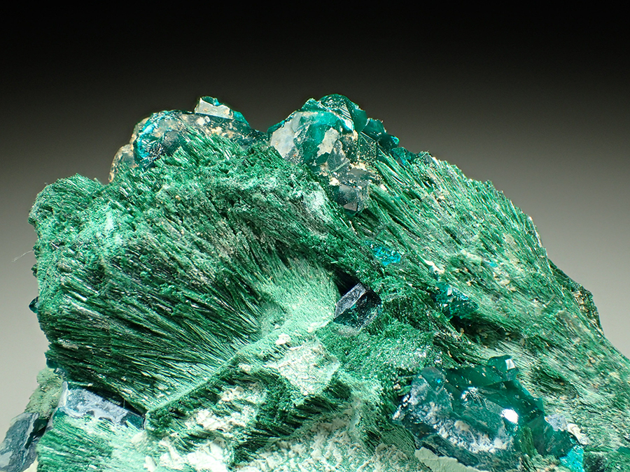 Dioptase & Malachite & Shattuckite