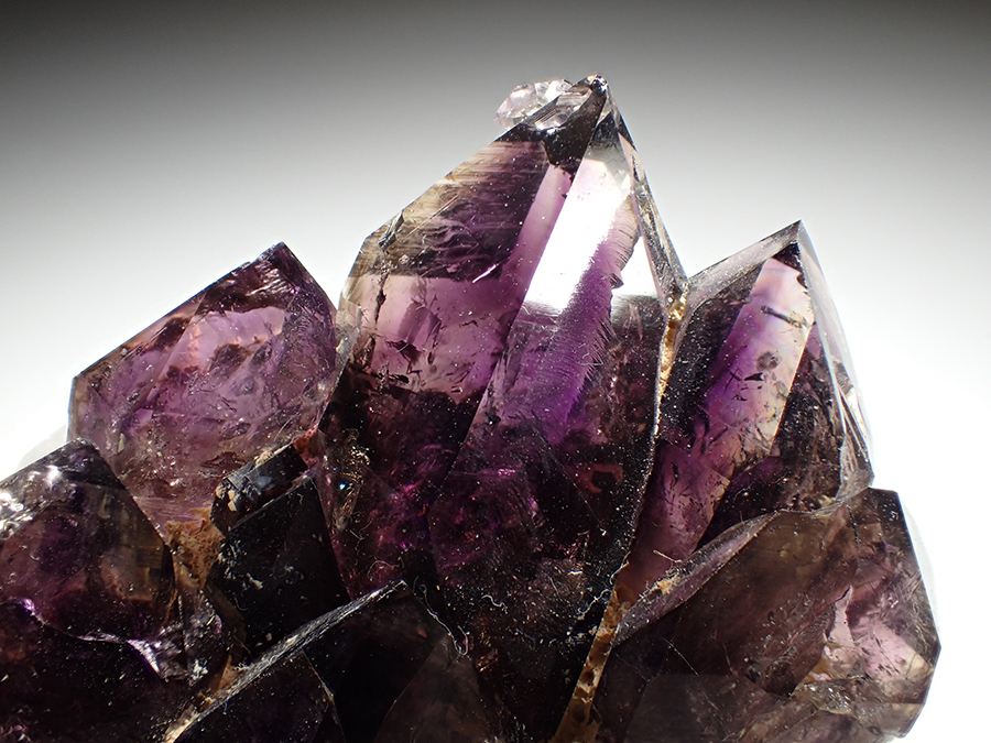 Amethyst & Smoky Quartz