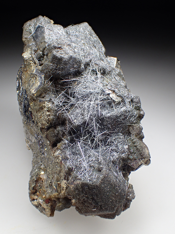 Jamesonite Pyrite & Quartz