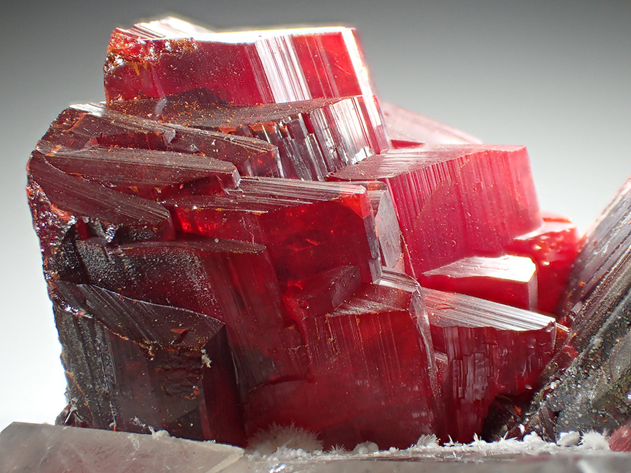 Realgar & Calcite