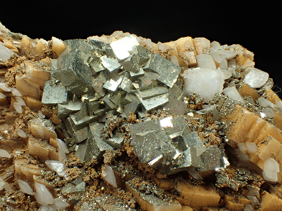 Pyrite Calcite & Dolomite