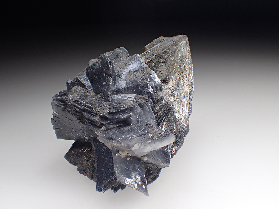 Berthierite & Calcite & Boulangerite