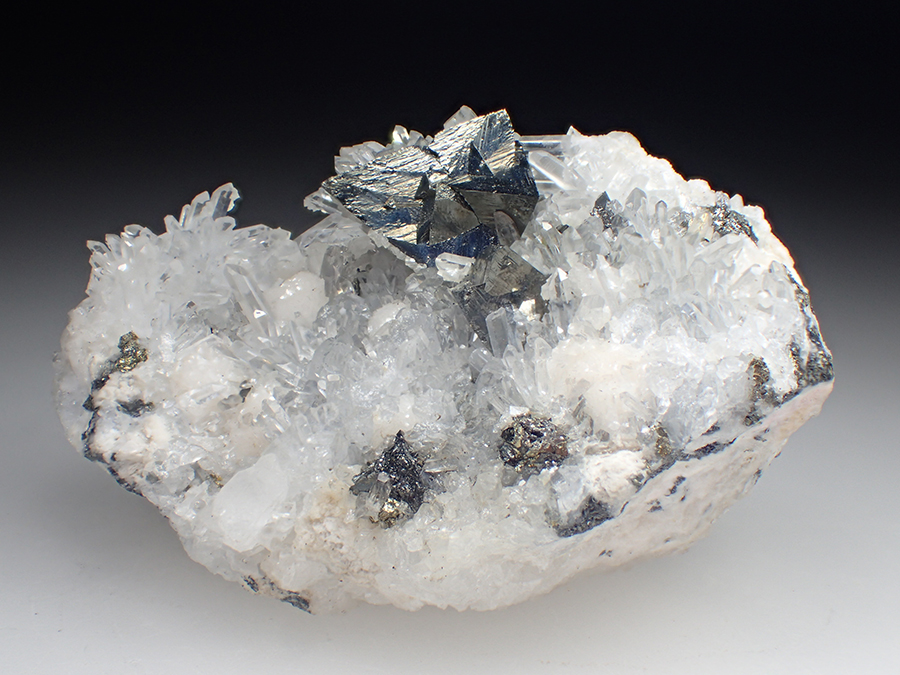 Tetrahedrite & Quartz