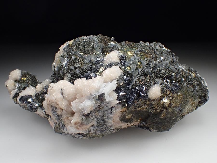 Marcasite Psm Pyrrhotite & Calcite