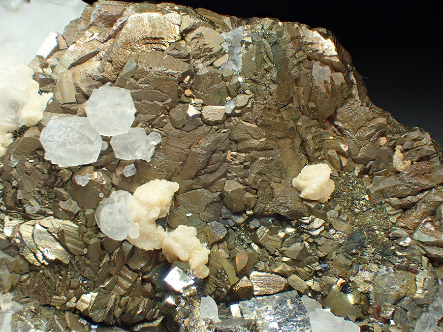 Pyrite Calcite & Arsenopyrite