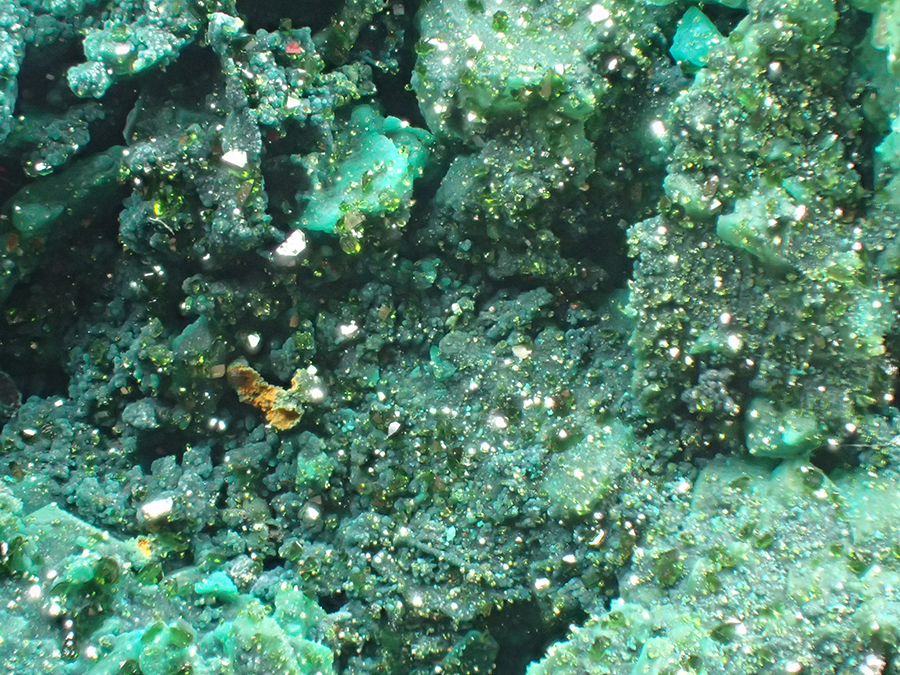 Libethenite & Pseudomalachite