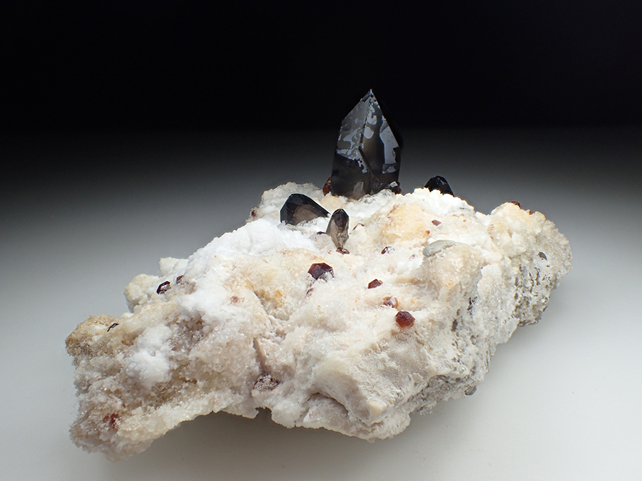 Spessartine & Smoky Quartz